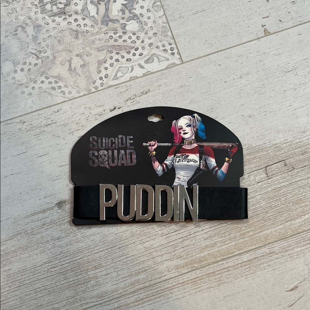 Suicide Squad Harley Quinn Puddin Choker Necklace